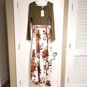 SHELTON FLORAL MAXI DRESS